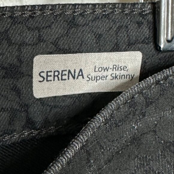 Mavi Jeans Co. Black Floral Patterned Womens Skinny Jeans - Picture 9 of 12